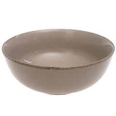 Brown Ceramic Serving Bowl 10 Inch – Rustic Glazed Large Serving Dish - Habitt