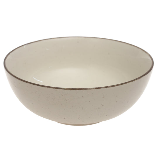 White Ceramic Serving Bowl 10 Inch – Classic Glazed Large Serving Dish