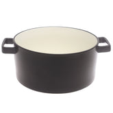 Serving Casserole Black 9 Inch – Ceramic Casserole with Handles - Habitt