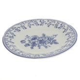 Blue & White Floral Side Plate 6 Inch – Classic Ceramic Dessert & Snack Plate - Habitt