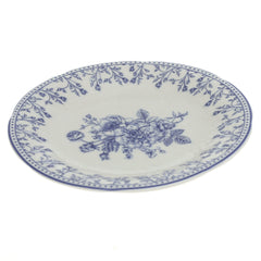 Blue & White Floral Side Plate 6 Inch – Classic Ceramic Dessert & Snack Plate