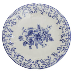 Blue & White Floral Side Plate 6 Inch – Classic Ceramic Dessert & Snack Plate