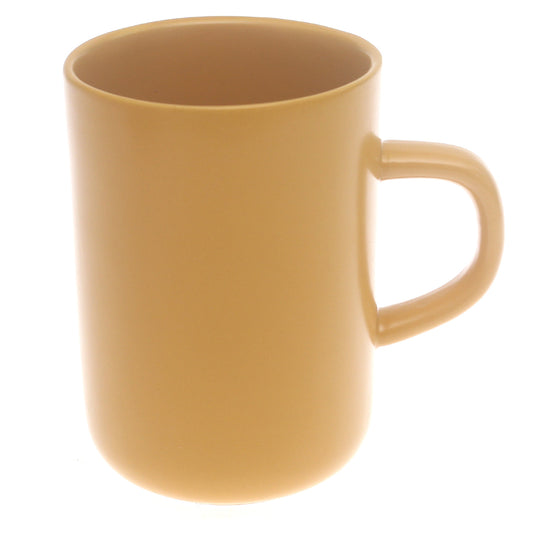 Matte Yellow Ceramic Mug 3.5 x 5 Inch – Minimalist Coffee & Tea Mug