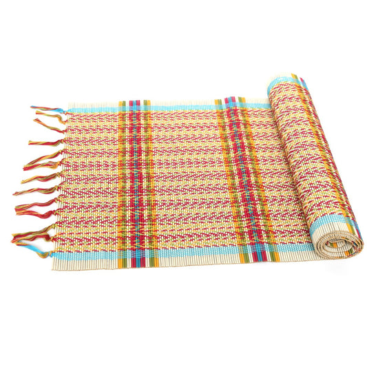 EB Poinsettia Bamboo Runner 13x45