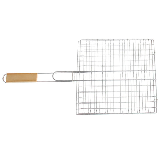 Hand Grill Square 66 – Stainless Steel BBQ Grilling Basket