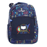 Smiggle Large School Bag – Space Hero Edition (Navy Multicolor) - Habitt