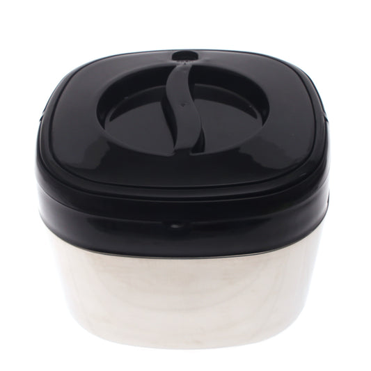 Modern Square Hot Pot / Multi-Purpose Rectangular Hotpot – Large Capacity Stainless Steel & Black Lid Design