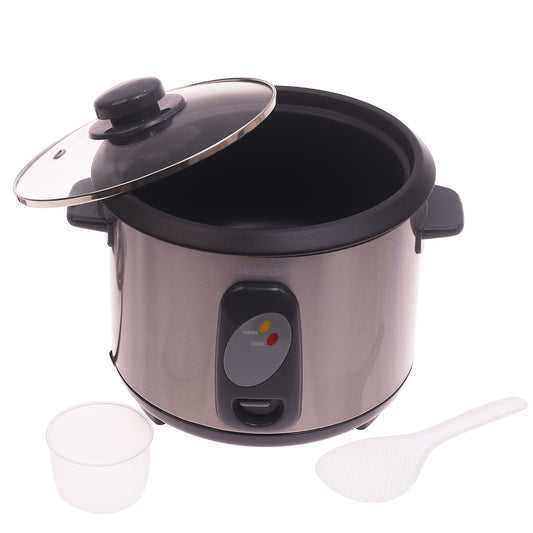 Sencor SRM1550SS Rice Cooker – 1.5L Stainless Steel, Keep Warm Function