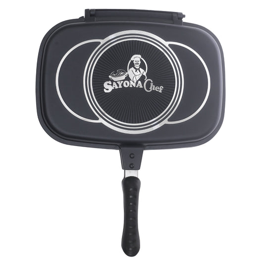 Sayona Chef Double-Sided Grill Pan