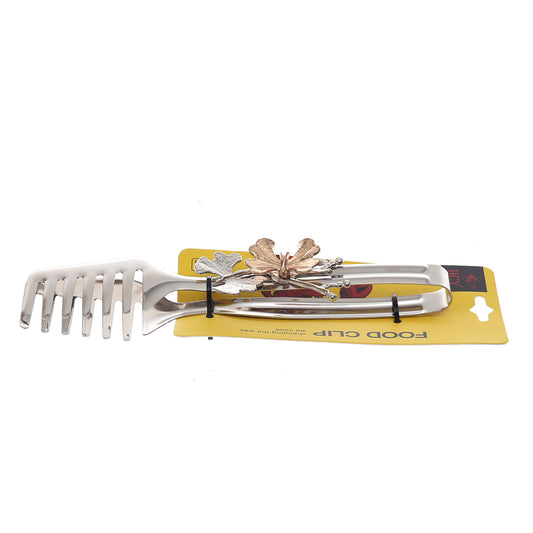Silver Flower Design Serving Tong – 4-4