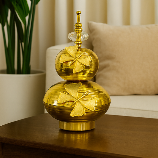 Luxury Gold Candy Jar Set – 2 Tier or 3 Tier Decorative Storage