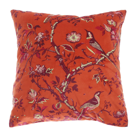 Jaffa Orange Cushion Cover 18x18"