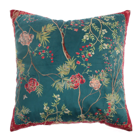 Whimsical Garden Cushion Cover 20x20"