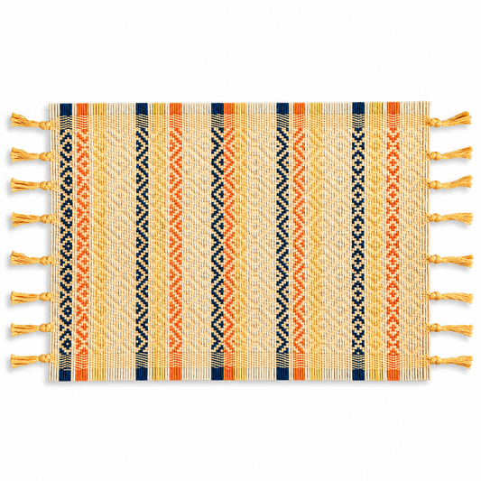 Yellow Bamboo Mat 13x19"