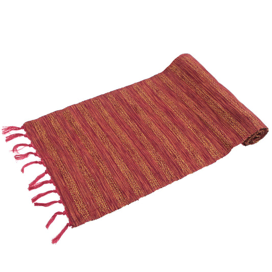 Fuschia Gold Table Runner 14x72"