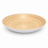 White & Beige Mother of Pearl Oval Platter