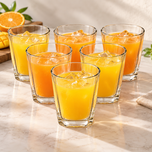Clear Tumbler Glass 300ml | Everyday Drinking Glass