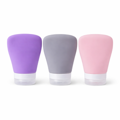 Silicone Mini Travel Bottle – 3PC Set