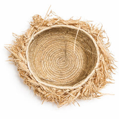 Madder Shades Handwoven Natural Mat – 14 x 45 Inch | Artisan Table & Décor Accent