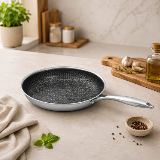 24cm fry pan non stick | premium frying pan | kitchen cookware pan for eggs & frying
