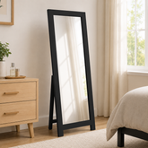 Standing Mirror Black