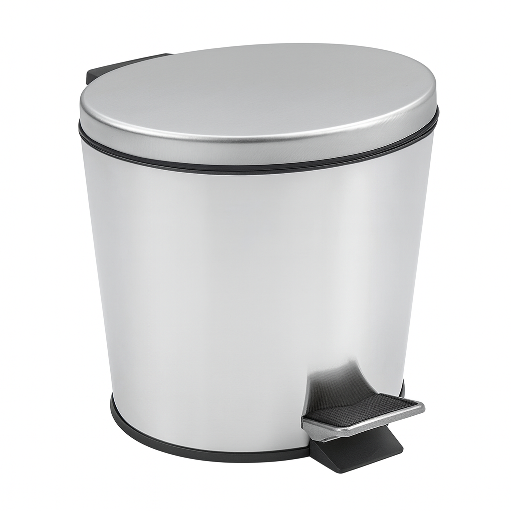 Stainless Steel Pedal Dustbin – 12L