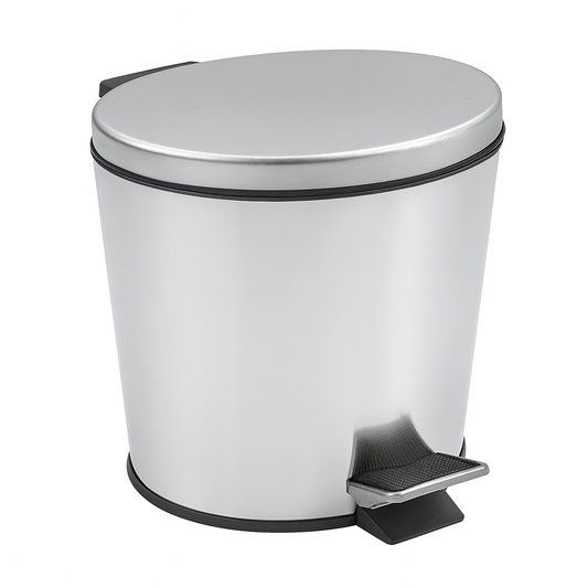 Stainless Steel Pedal Dustbin – 12L