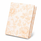 Orange Linear Double Bed Sheet (96 × 102 inches)