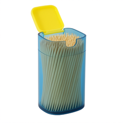 Toothpick Holder with Push Design