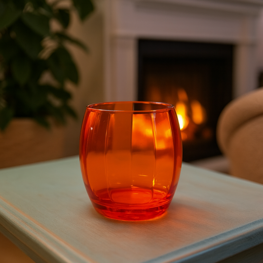 Orange Lassi Glass – 1 Piece