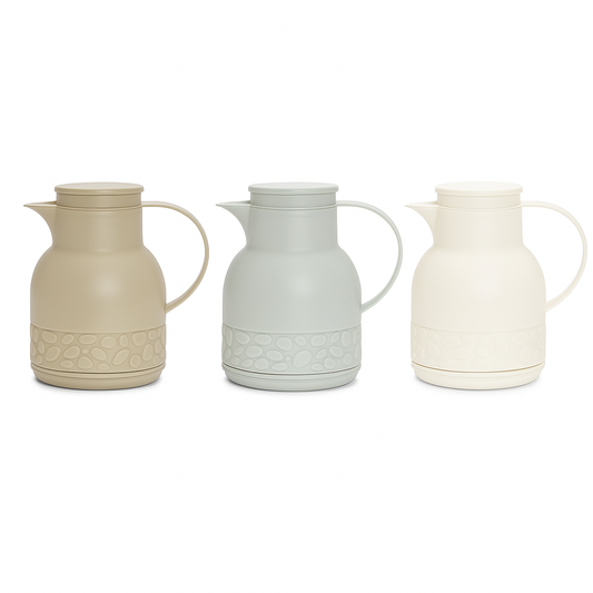 1Pc Assorted Minimalist Insulated Thermos Jug – 1L | Modern Coffee & Tea Carafe