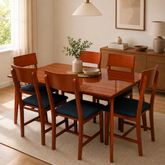 Harry dining 6 person with 6 chairs