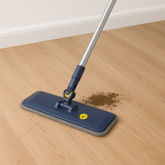 Flat Microfiber Floor Mop – Lightweight Easy-Clean Wet & Dry Mop
