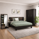 Novak - Bed, Dresser & 3 Door wardrobe