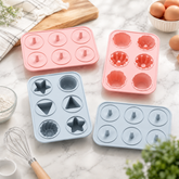 1 Pc Silicone Ice Cream Mold Assorted
