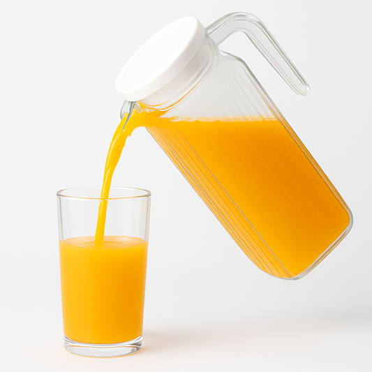 Deli Glassware Jug 1.1L (EH1003-2) – Stylish Borosilicate Water & Juice Pitcher