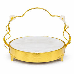 Luxury Decorative Dish with Gold Finish – Small, Medium & Large Sizes