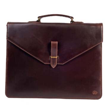 Oscar Laptop Bag Crazy Brown - Habitt