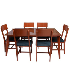 Harry dining 6 person with 6 chairs