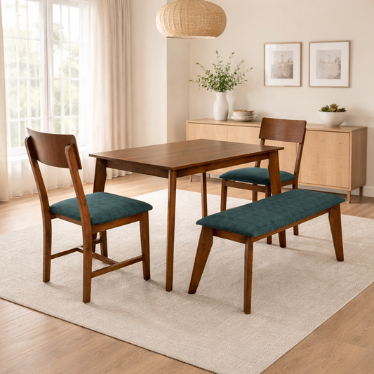 Harry 4 Person Dining Table - Habitt