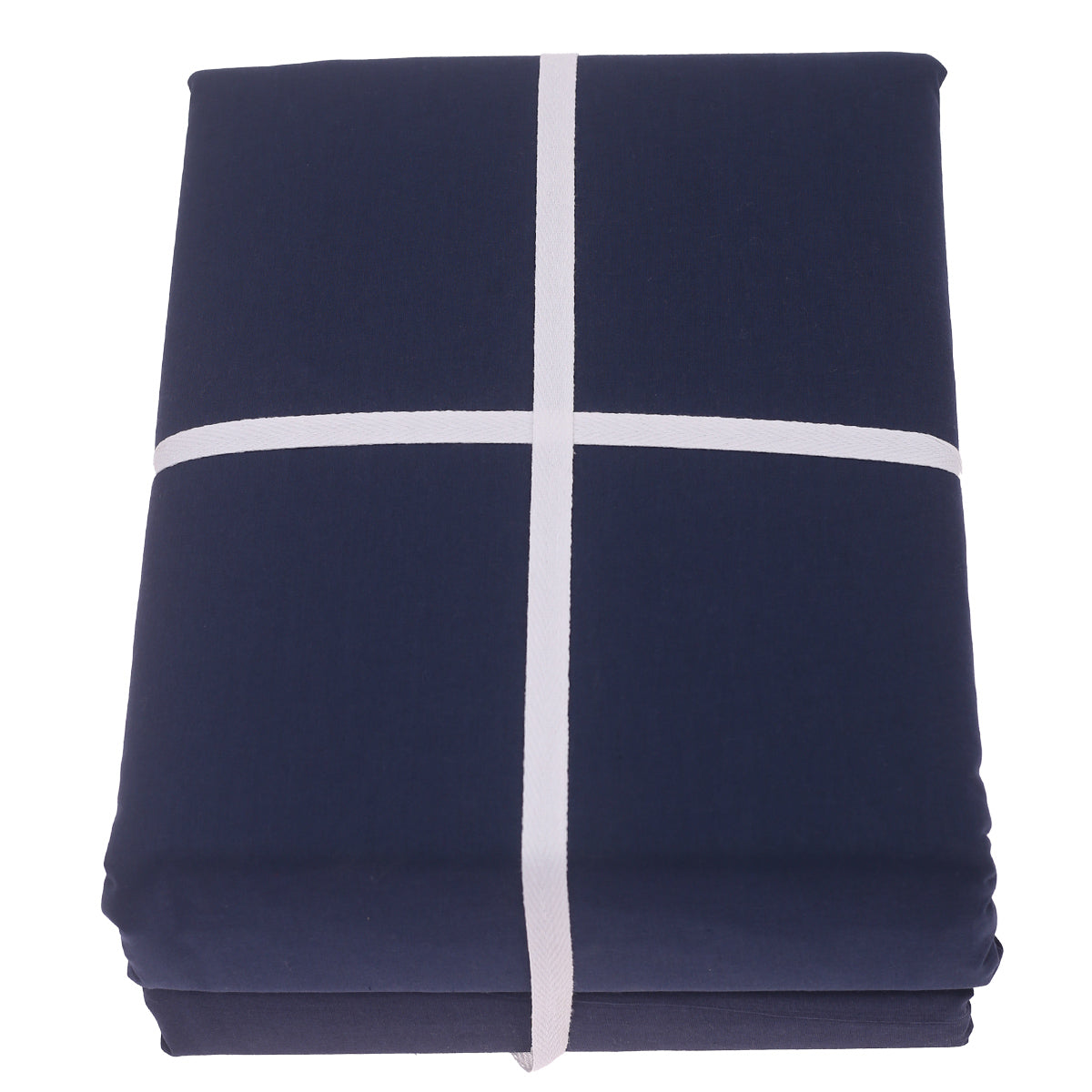 Navy Blue Dyed Double Bedding Set of 6