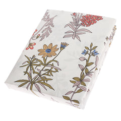 Blue Bell Floral Double Bed Sheet 96x102