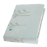 Double Bed Sheet Green Leaf 96x102 - Habitt