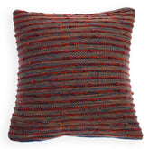 Textured Jute Cushion Cover 18x18" - Habitt