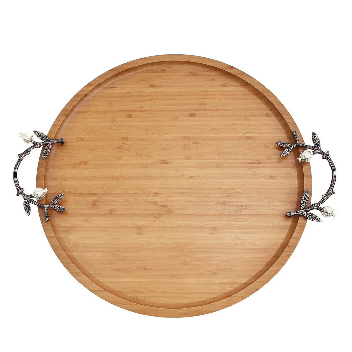 Round Tray Wood Sml ORCHID WB1060 (Copy)