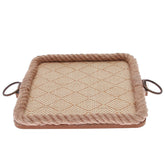 Square Tray Brown S 7631-1 - Habitt