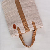 Banana Fiber Tote Bag (Long) – Eco-Friendly Handcrafted Carry Bag 8" x 14" x 4" - Habitt