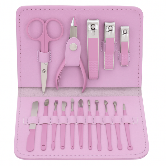 16-Piece Manicure & Pedicure Set - Assorted