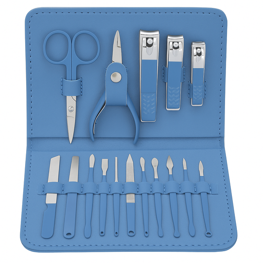 16-Piece Manicure & Pedicure Set - Assorted
