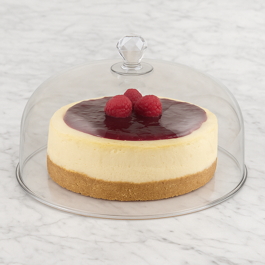 Transparent Acrylic Cake Cover with Handle – Dome Food Cover